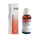 Dr. Reckeweg R18 Kidney &amp; Bladder Drop 22Ml