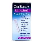 (Pack of 25) One Touch Ultra Soft Lancets