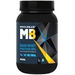 Muscleblaze 80 Percent Raw Whey Protein Supplement Powder 1Kg