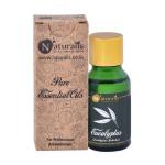 Naturalis Eucalyptus Essential Oil (15 ML) - Treats Respiratory Problems, Fever, Removes Mental Exhaustion &amp; Muscle Pain