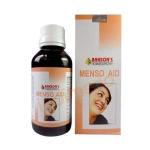 Baksons Menso AID Syrup 450 Ml - Regulates Menstrual Flow, Treats Colic, Leucorrhoea