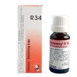Dr. Reckeweg R34 Recalcifying Drop 22Ml For Strong Bones &amp; Arthritis
