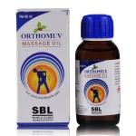 SBL Orthomuv Massage Oil 60 ML For Muscles Joint Pain