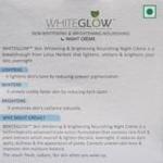 Lotus Whiteglow Skin Whitening &amp; Brightening Nourishing Night Cream 40Gm