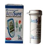 Accusure Blood Glucose Test Strips (Pack of 25)