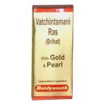 Baidyanath Vatachintamani Ras (Brihat) With Gold & Pearl Tablet For paralysis, migraine & Digestive Disorders