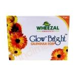 Wheezal Glow Bright Aloevera With Calendula Glycerine Bar Soap 75 GM
