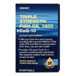 GNC Triple Strength Fish Oil With Coq10 Softgel 60 Capsule