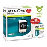 Accu-Chek Instant Blood Glucose Meter With 10 Test Strip