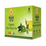 Organic Tattva Tulsi Green Tea 40 Gm (Pack Of 20)