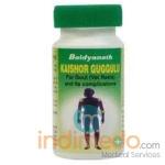 Baidyanath Kaishore Guggulu 80 Tablet For Leucorrhoea, Gout, Urinary Calculi, Albuminuria & Enuresis (Bed Wetting)