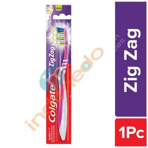 Colgate Zigzag Medium Bristle Toothbrush - 1 Pc