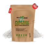 Health oxide Pure Raw Whey Protein 80% (Raw And Unflavored - 24 G Protein Per Serving) - 1 Kg With Free Shaker