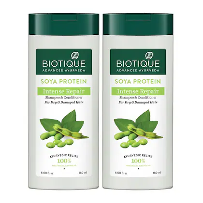Biotique Bio Soya Protein Fresh Nourshing Shampoo 180 ml