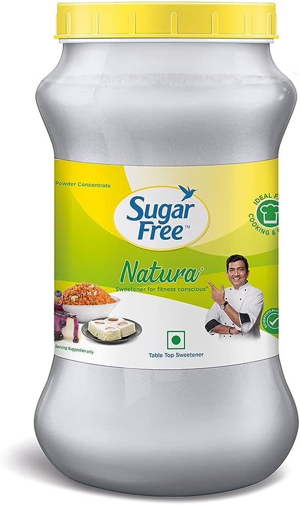 Sugar Free Natura Powder Jar - Zero Calorie Sweetener & Sugar Substitute