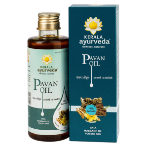 Kerala Ayurveda Pavan Massage Oil For Dry Skin 200 ML