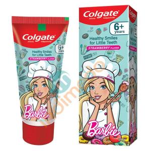 Colgate Kids (6+ Yrs) Anticavity Barbie Strawberry Flavour Toothpaste 80 Gm