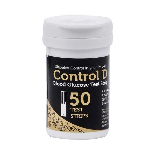 Control D 50s Blood Glucose Test Strips