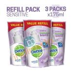 Dettol Handwash Refill Sensitive Liquid (3 X 175 ML)