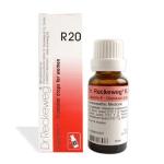 Dr. Reckeweg R20 Glandular Drops 22Ml For Women Treats Endocrine Diseases, Underweight and Obesity