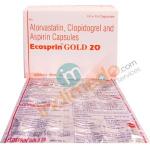 Ecosprin Gold 20mg Capsule 15'S
