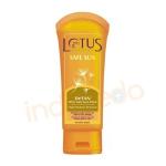 Lotus Herbals Safe Sun De-Tan After Sun Face Pack, 100Gm