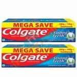 Colgate Strong Teeth Anti-Cavity Toothpaste - 300g with Free Toothbrush (Saver Pack)