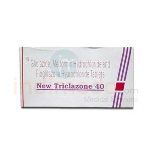 NEW Triclazone 40mg Tablet 10 S