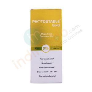 Photostable Gold Sunscreen Gel 50gm