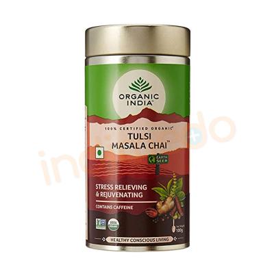 Organic India Tulsi Masala Chai 100 GM TIN