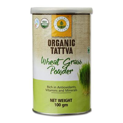 Organic Tattva Wheat Grass Powder 100 Gm