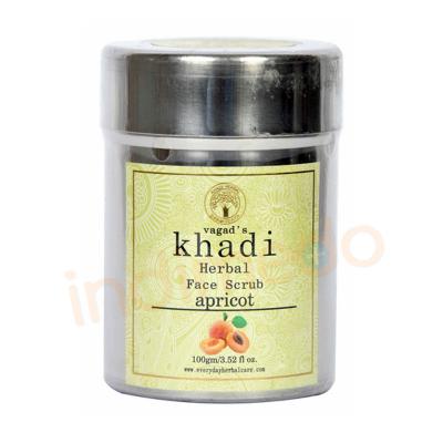 Vagads Khadi Apricot Scrub With Vitamin-E 100Gm