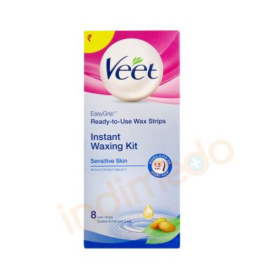 Veet Ready To Use Instant Waxing Kit Sensitive Skin