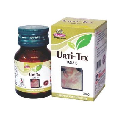 Wheezal Urti Tex 550 Mg Tablet - Angioedema Of Face, Eyelids, Lips, Mouth & Throat