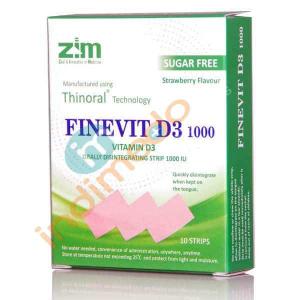 Finevit Vitamin D3 Orally Disintegrating Strip Pack Of 3